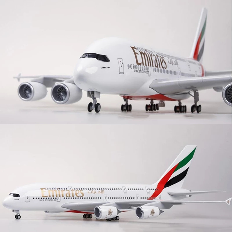 エアバス A380 UAE/エミレーツおもちゃの飛行機モデル 1/160 スケール