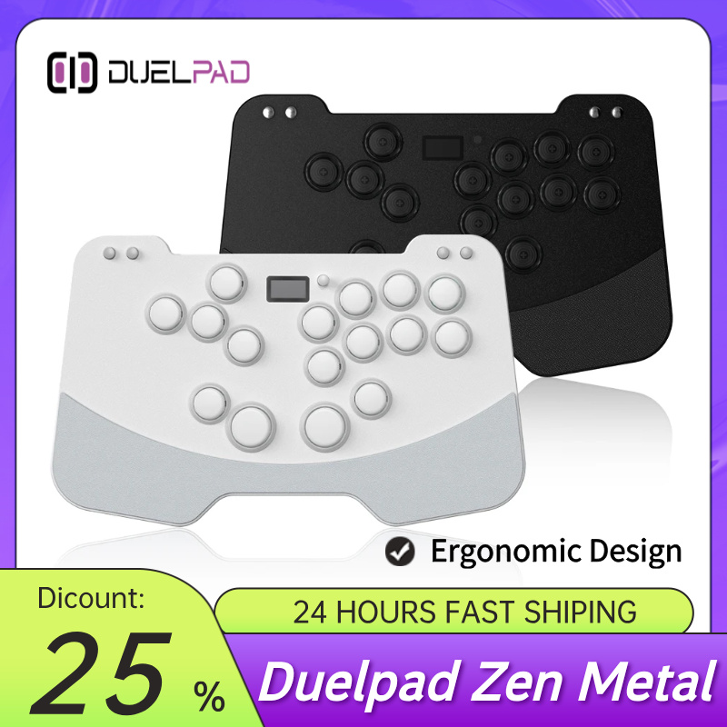 Duelpad Zen Metal Game keyboard controller Ergonomic Leverless