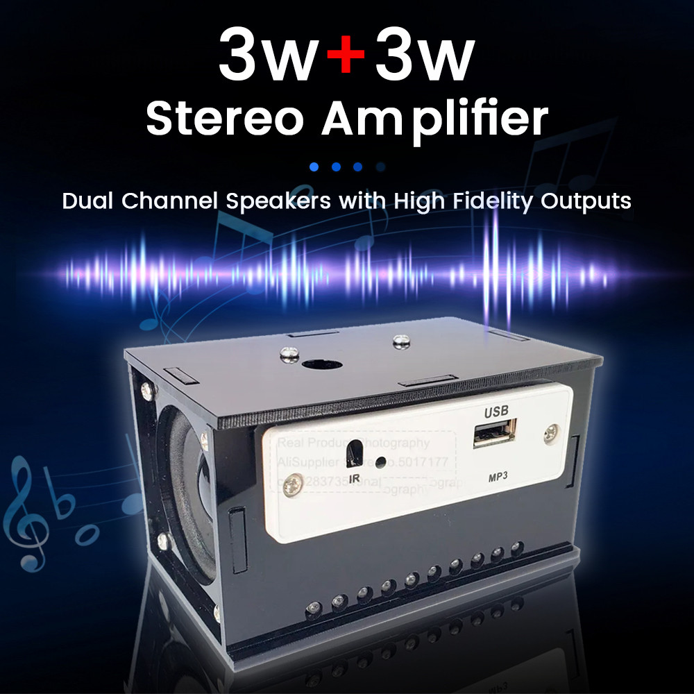 DIY-Bluetoothスピーカーキット,2x3W,電子機器,はんだ付けプロジェクト