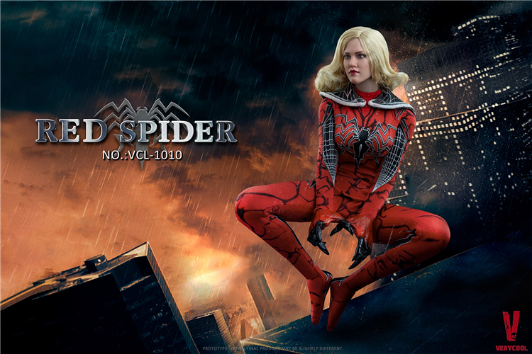 VERYCOOL VCL-1010 Red Spider Female Soldier Fashion Suit Set