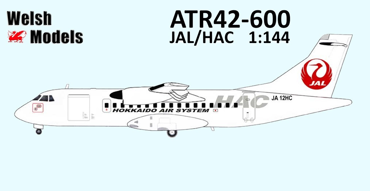 JAL/HAC ATR 42-600 Released | AeroScale