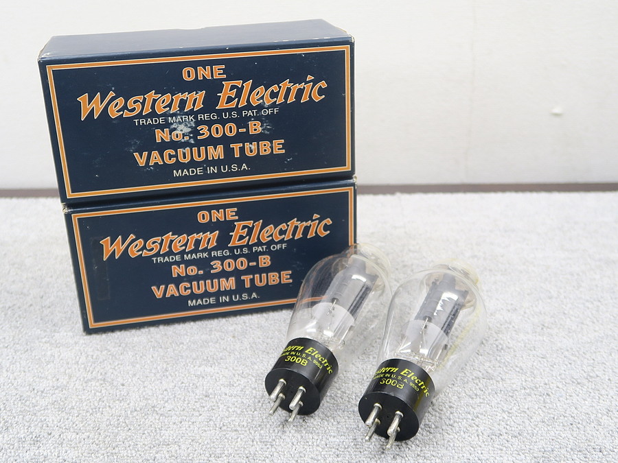 300B Western Electric 真空管 USA ペア 2本 I1Z2 300B Western