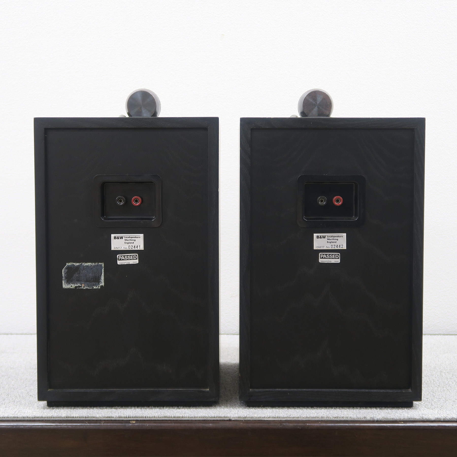 Bランク】ビーアンドダブリュー B&W DM17 スピーカーペア @52317