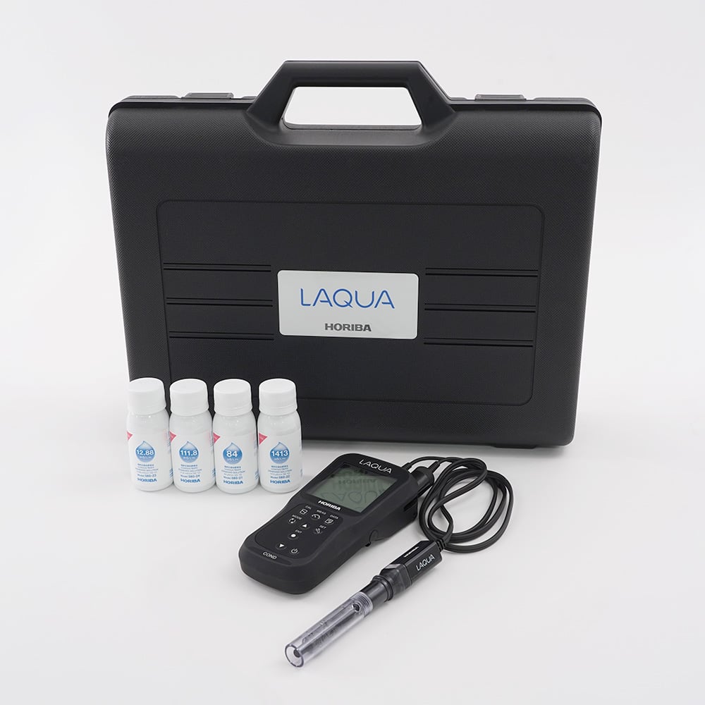 63-6524-73 【ポータブル/ハンディ電気伝導率セット】フィールド型