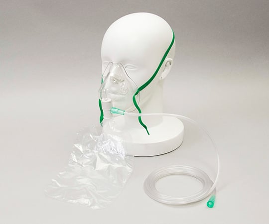 7-1280-01 プロシェア非再呼吸マスク 大人用 10個 KM-260 【AXEL