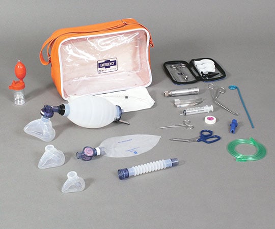 8-7633-01 救急蘇生セット［医師挿管用］ 成人用 ACRW-E-HA 【AXEL