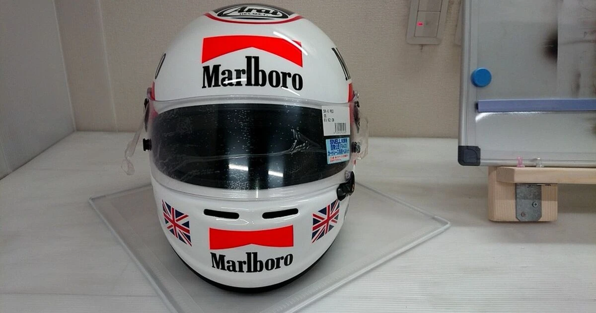 F1 ナイジェル・マンセル レプリカヘルメット(フェラーリ) | 作品