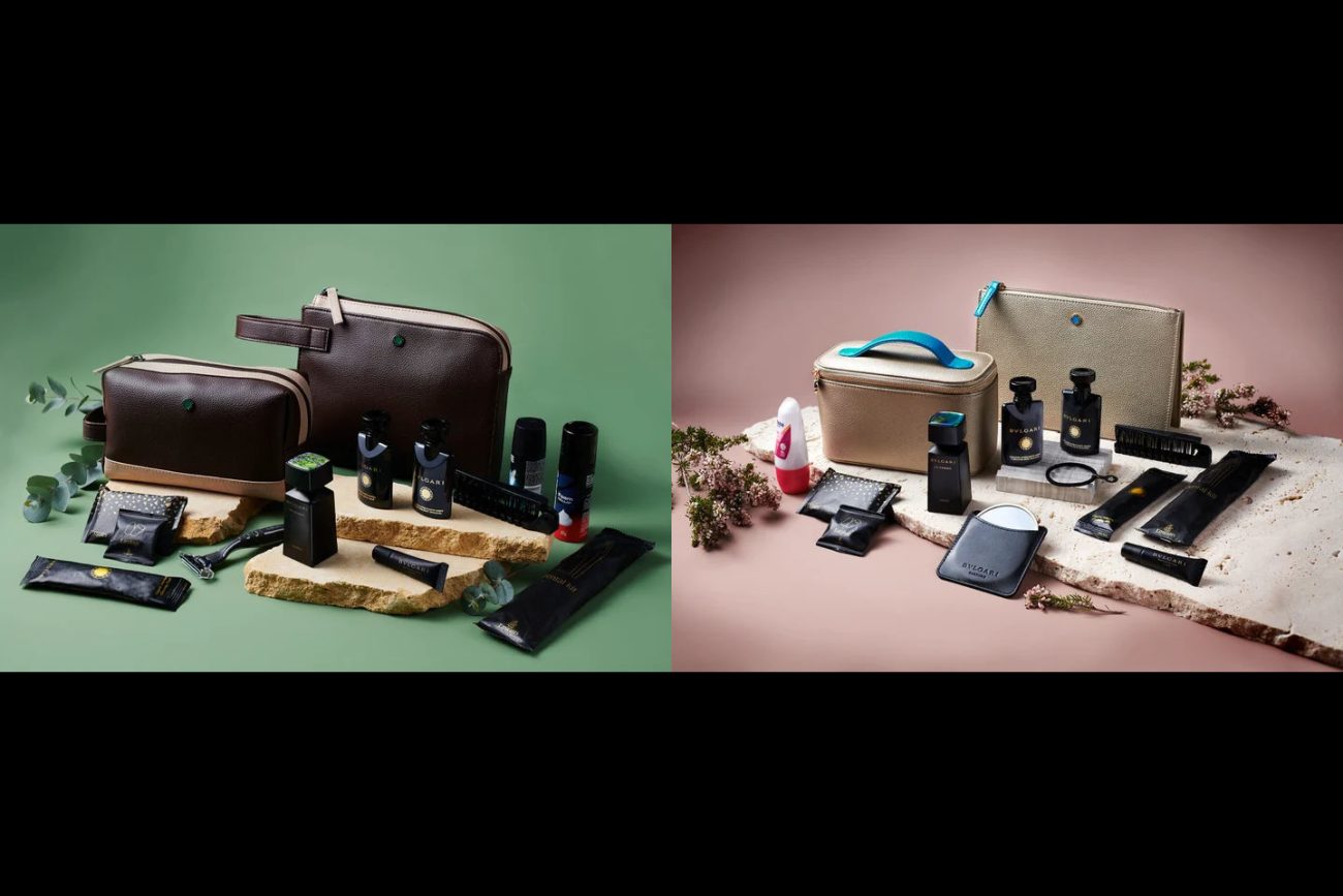 エミレーツ航空、ブルガリとのコラボによる夏期限定の新アメニティ