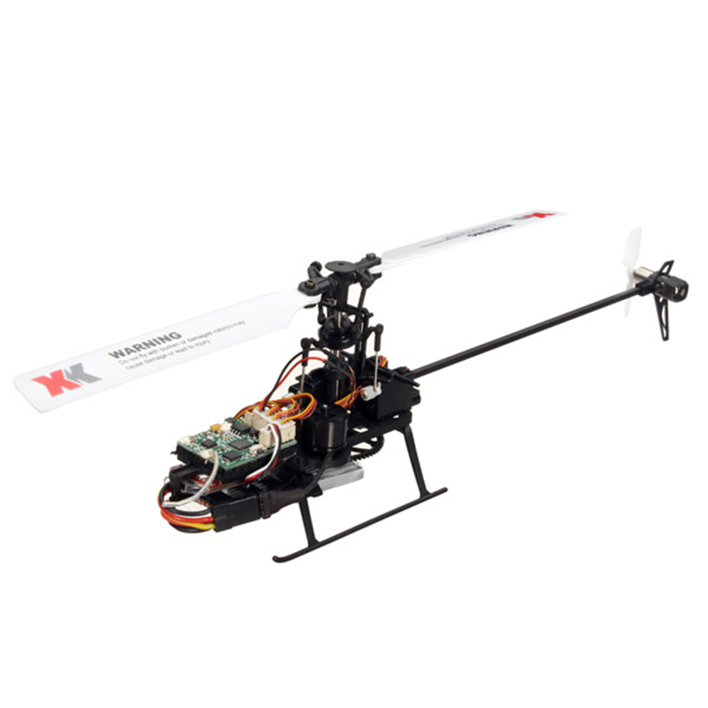 XK K110 Blast 6CH Brushless 3D6G System RC Helicopter BNF With 4