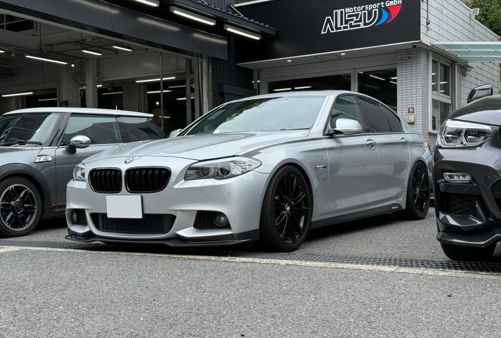 F10 535i Msport に 車高調OH相談からのBC RACING DS COILOVER KIT