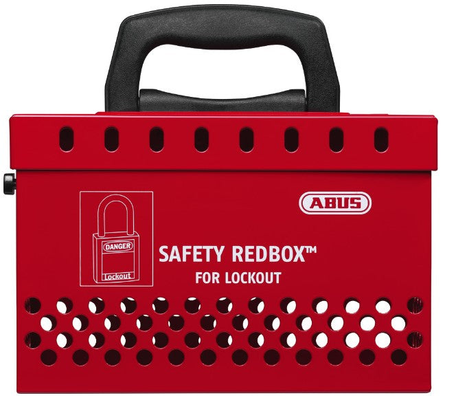ABUS B835 Safety Redbox Portable Group Lock Box — AllPadlocks