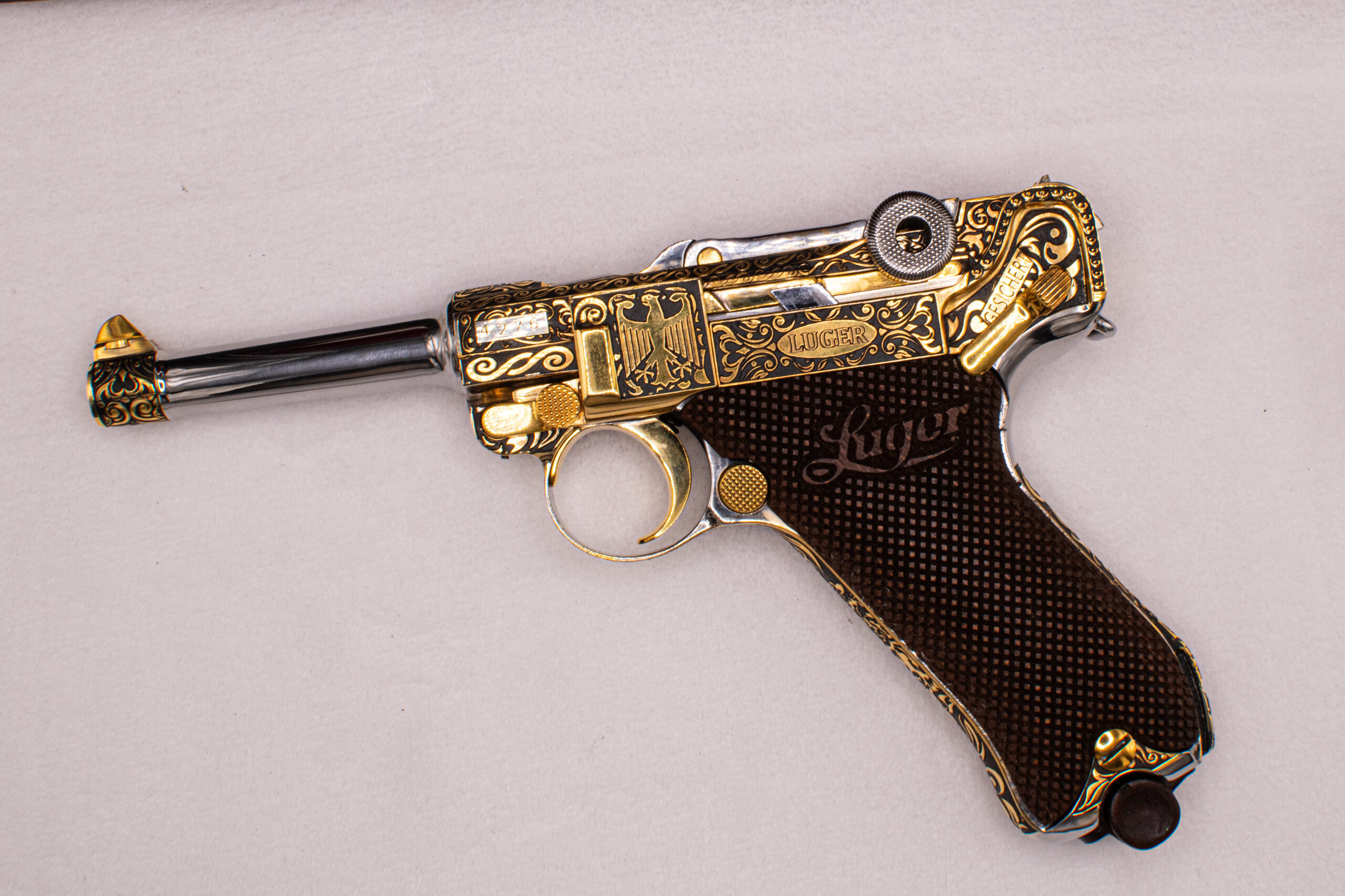 Luger P08. DWM cal 30 luger – American Golden Weapons Inc