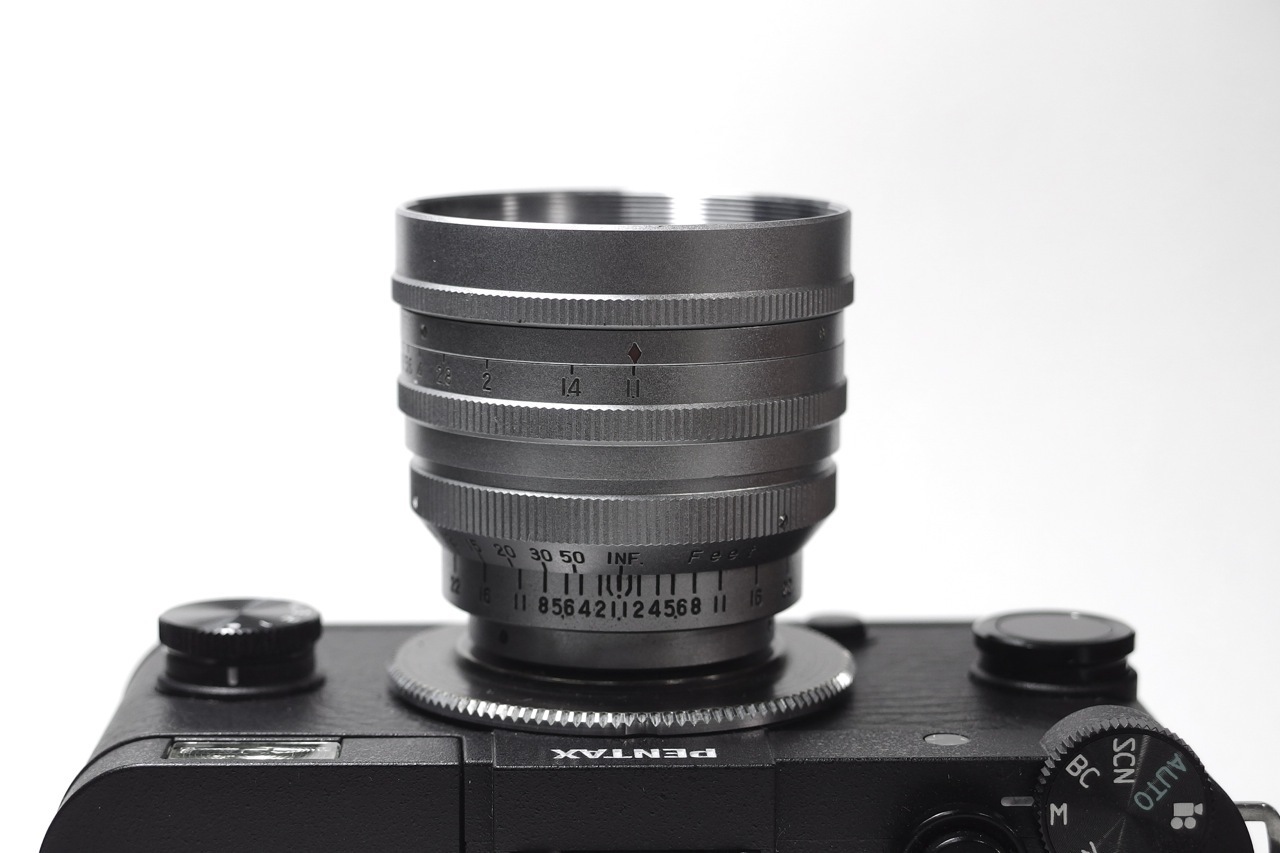 第三十四號 ZUNOW Opt. Japan ZUNOW-ELMO Cine 1:1.1 F=38mm + PENTAX