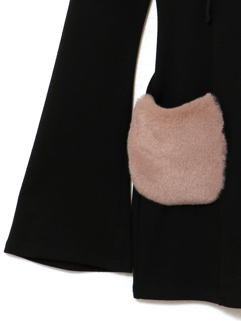 ANDMARY】Fur pocket mini dress