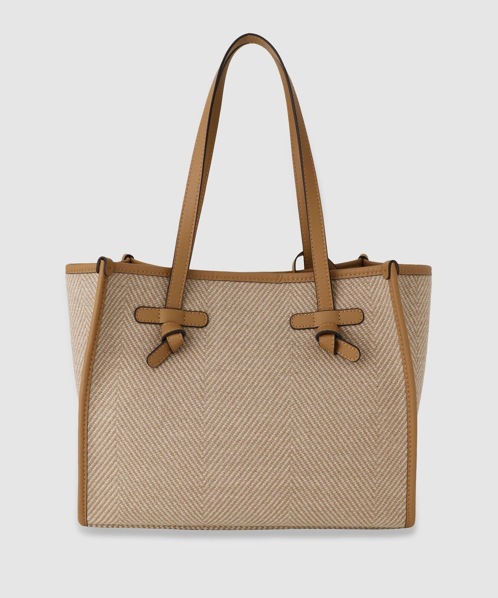 GIANNI CHIARINI マルチェッラヘリンボーントートバッグ|ANAYI