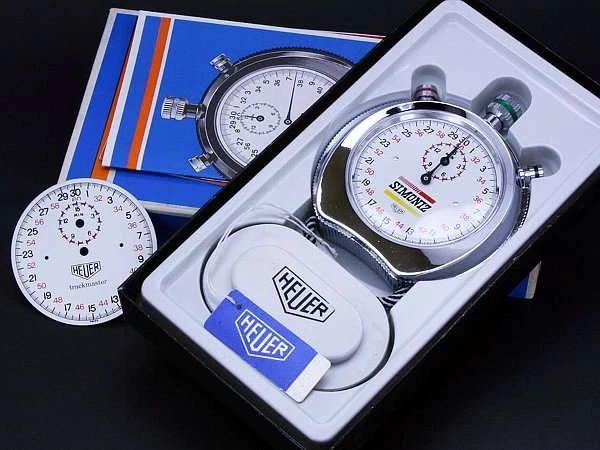S-0909| ホイヤー HEUER trackmaster ストップウォッチ 未使用品