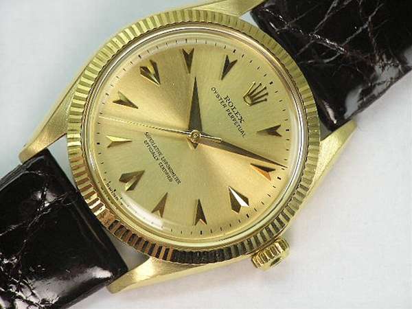 ロレックス 希少 ROLEX ヴィンテージ Ref.1005 金無垢 ファンシー