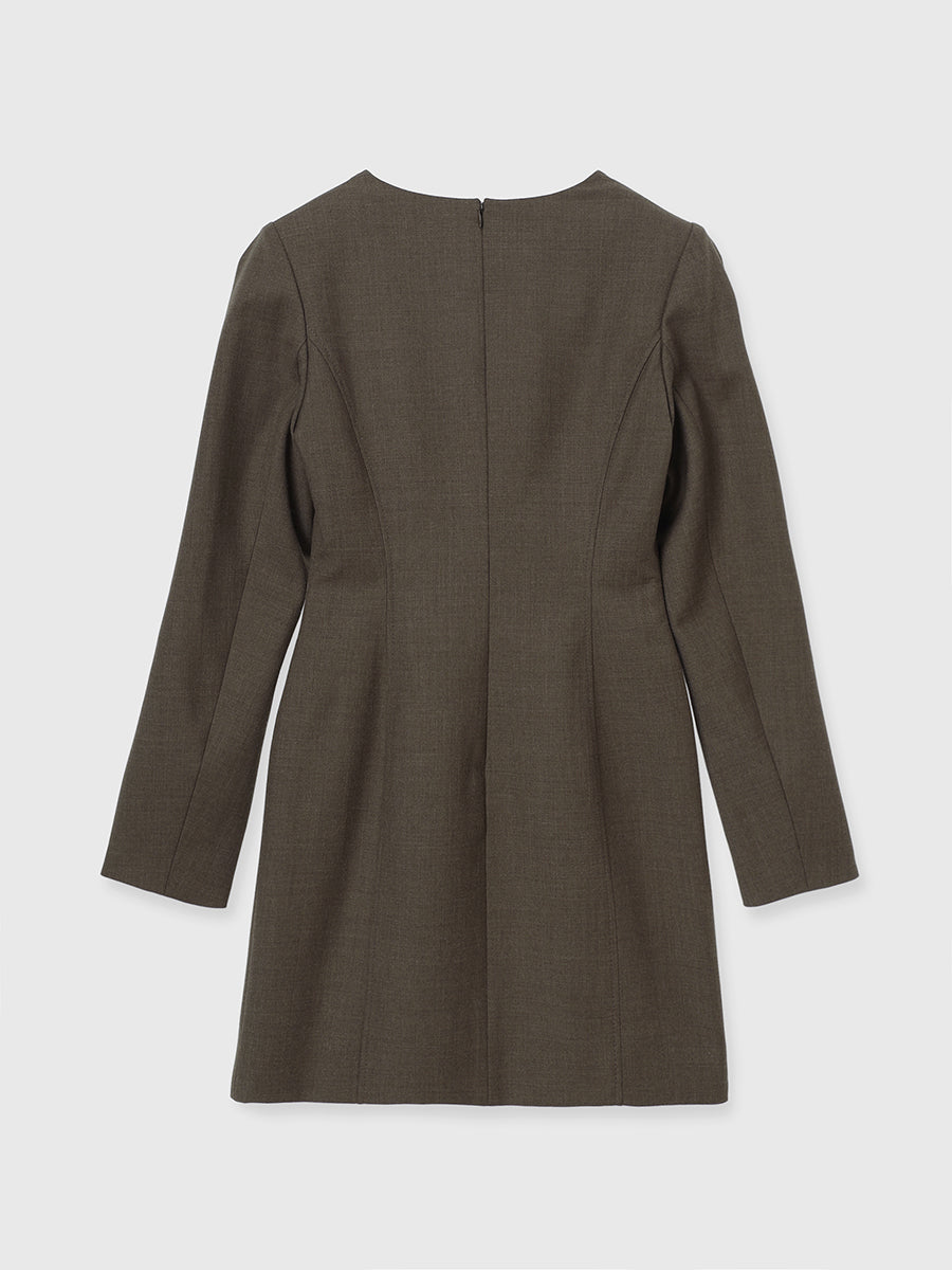 ボクシーミニワンピース