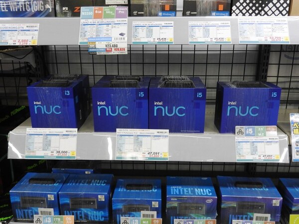 ASCII.jp：インテルから最新の小型ベアキット「Intel NUC 11」が3