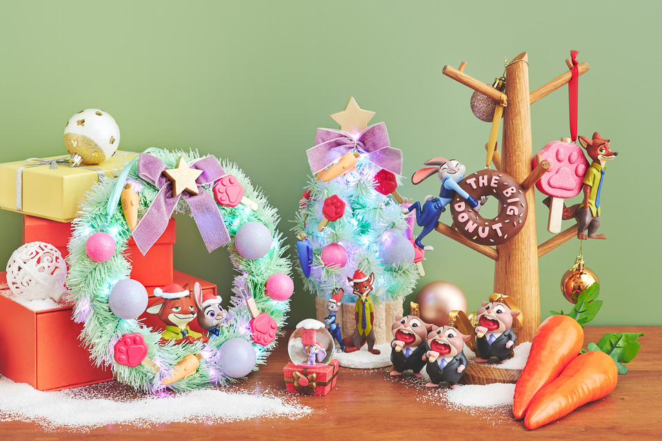 ディズニーのクリスマスコレクション、今年はズートピアが登場！ うる