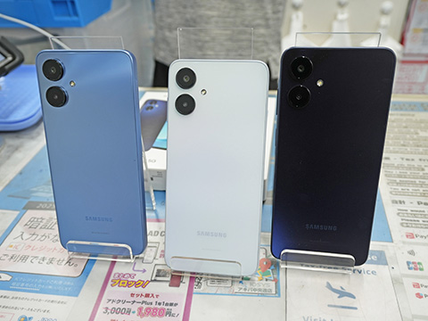 Samsungの6.7型スマホ「Galaxy A25 5G」が15,800円、未使用品が大量