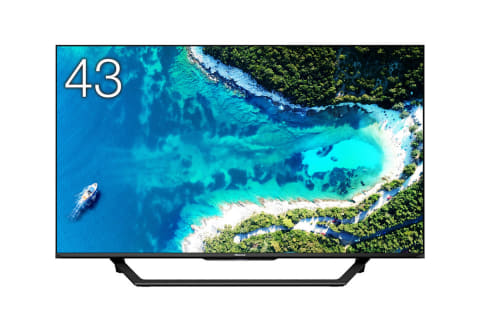 43型8万円でBS4Kチューナ内蔵のハイセンス4Kテレビ。新エンジンで画質