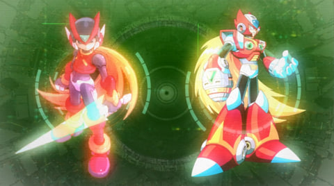 ロックマン ゼロ＆ゼクス ダブルヒーローコレクション」イーカプコン