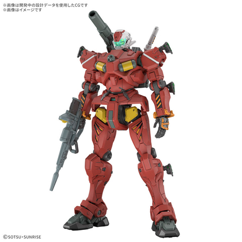機動戦士Gundam GQuuuuuuX」より「軍警ザク」、「赤いガンダム」、「軽