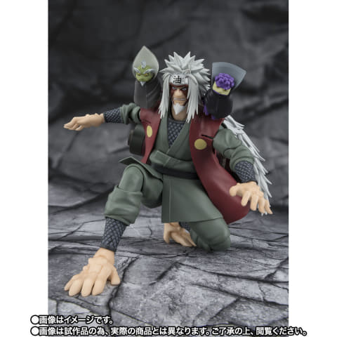 NARUTO-ナルト-疾風伝」より「S.H.Figuarts 自来也 -仙術極めし木ノ葉