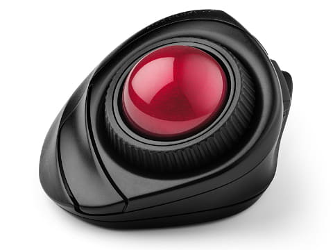 Kensington、エルゴノミクスデザインの無線トラックボール - PC Watch