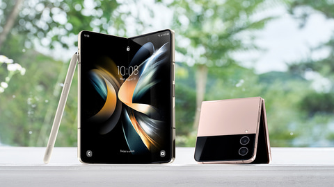 Samsung、Snapdragon 8+ Gen 1搭載フォルダブルスマホ「Galaxy Z Flip4
