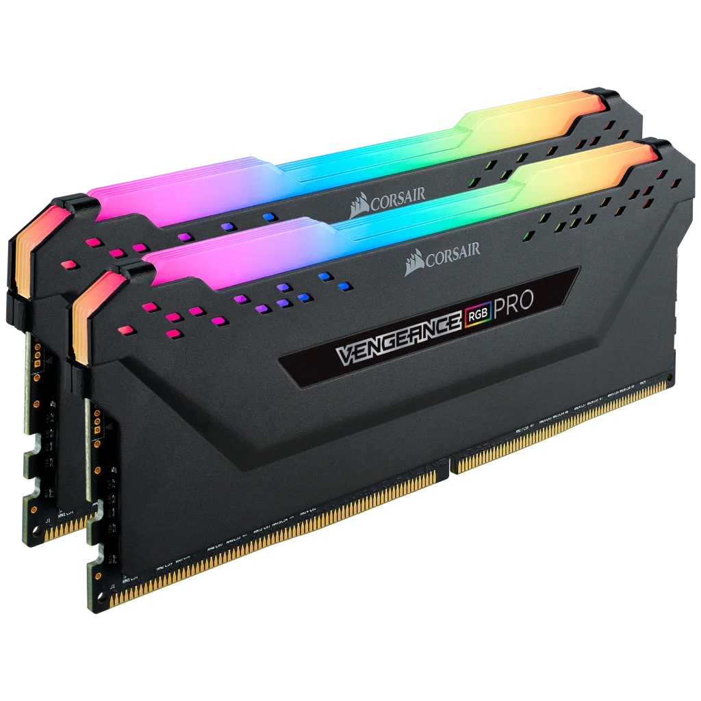 VENGEANCE® RGB PRO 32GB (2 x 16GB) DDR4 DRAM 2933MHz C16 AMD Ryzen
