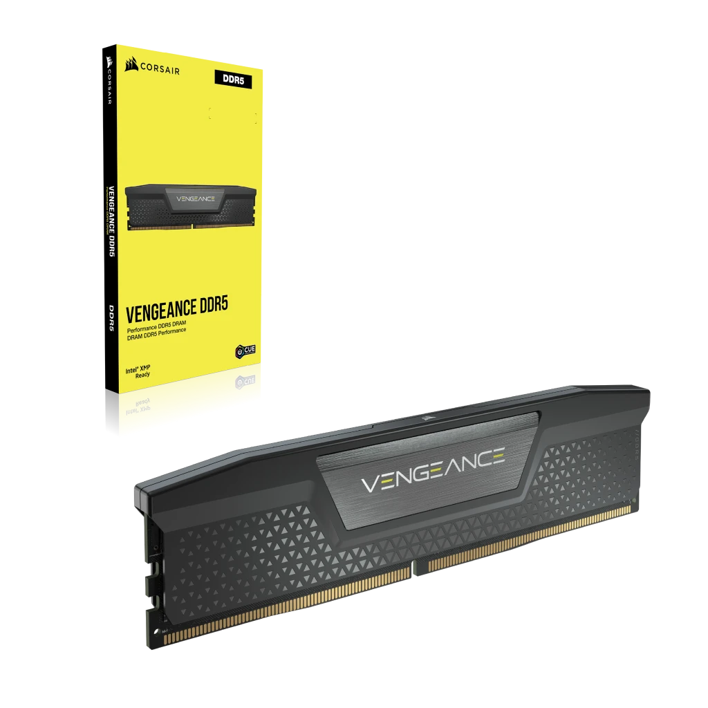 VENGEANCE® 32GB (1x32GB) DDR5 DRAM 5600MHz C40 Memory Kit — Black