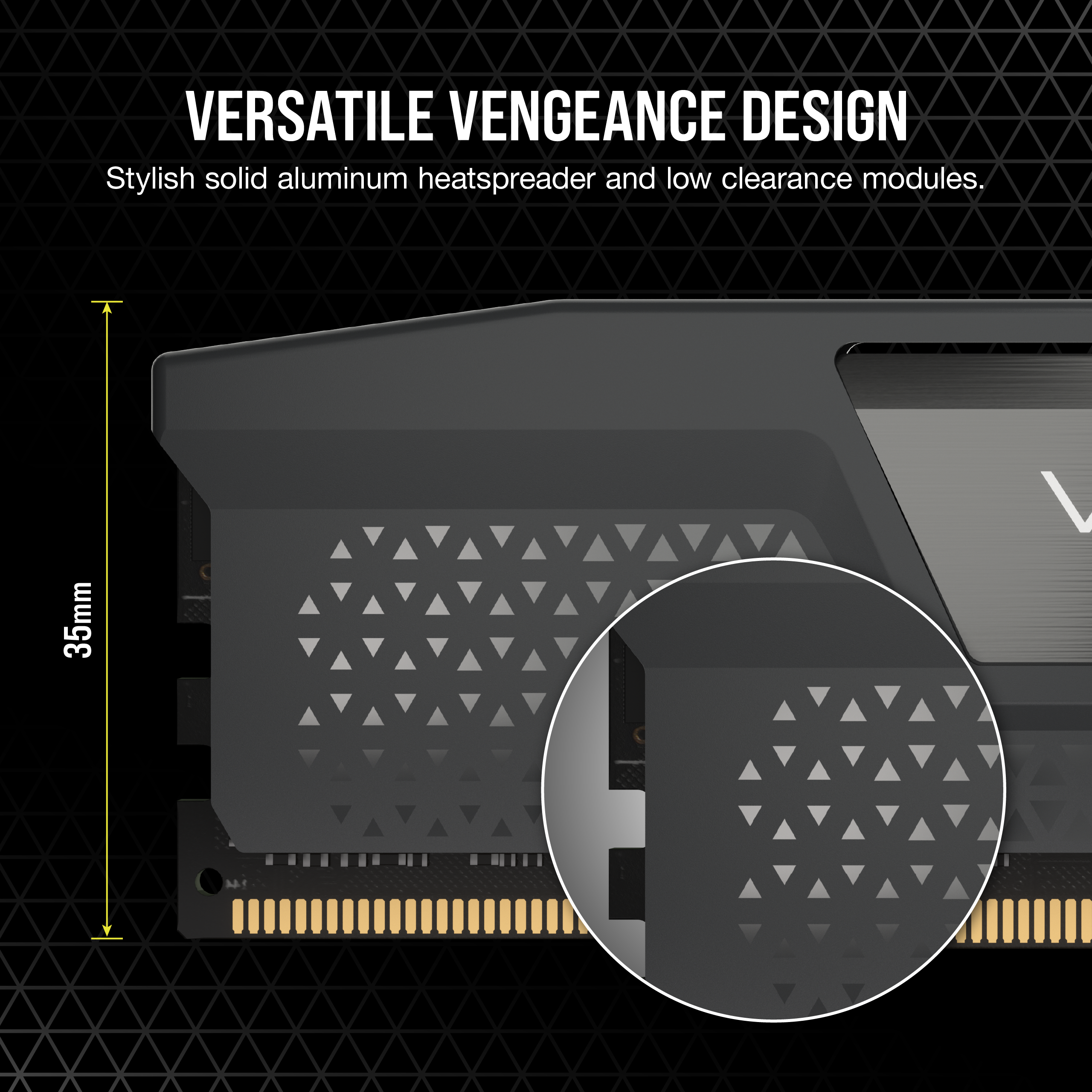 VENGEANCE® 32GB (2x16GB) DDR5 DRAM 6000MT/s CL36 Memory Kit