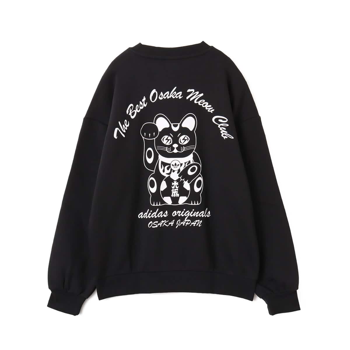 adidas OSAKA NEKO CREW ブラック（アディダス オオサカ ネコ クルー