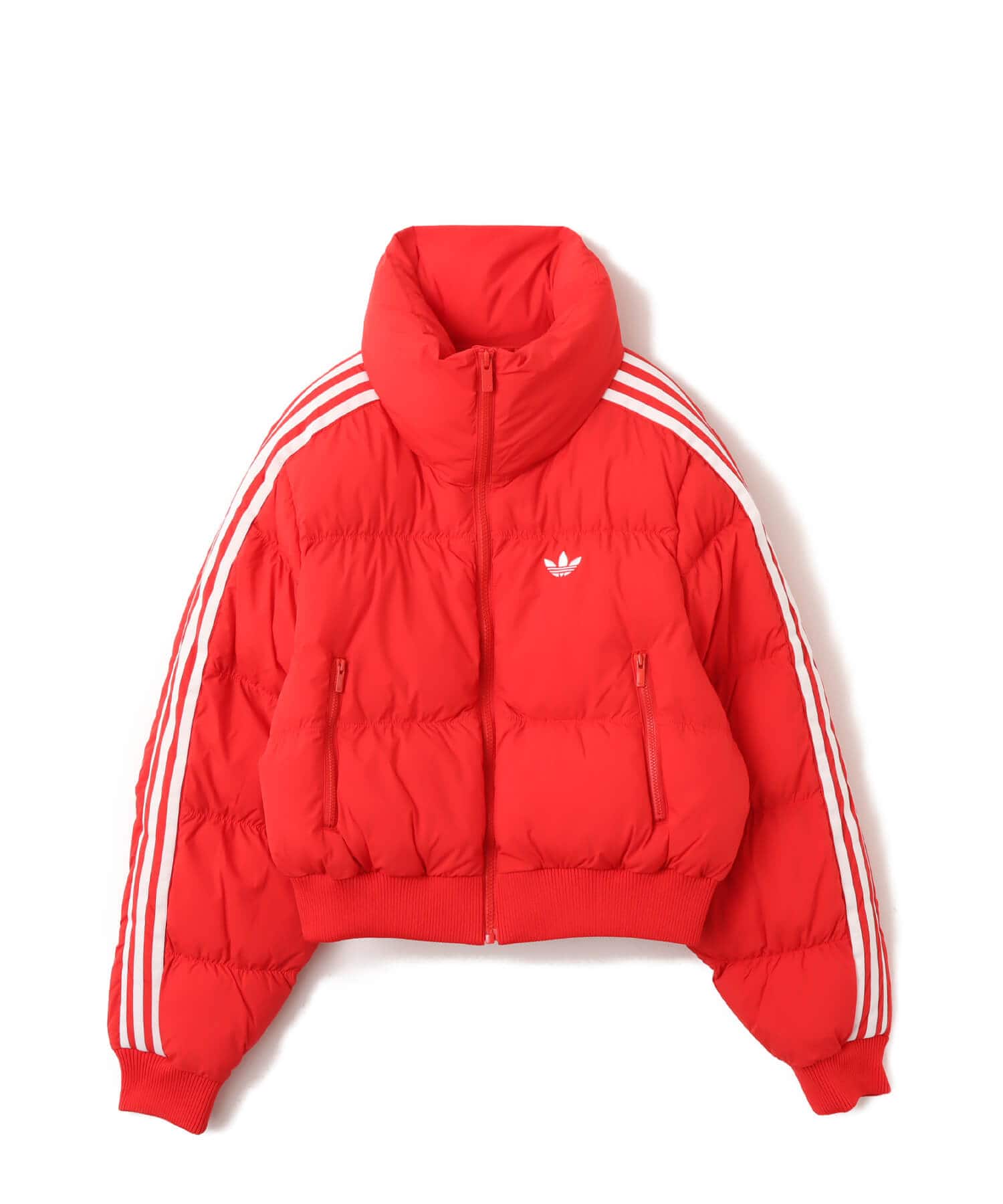 adidas ADICOLOR CROPPED SYNTHETIC DOWN PUFFER ベタースカーレット