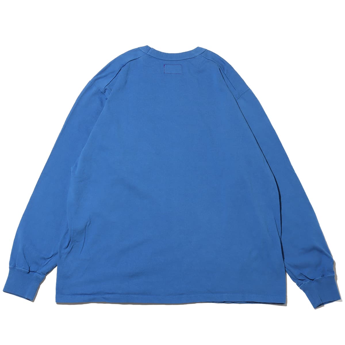 THE NORTH FACE PURPLE LABEL 7oz Long Sleeve Pocket Tee Royal Blue