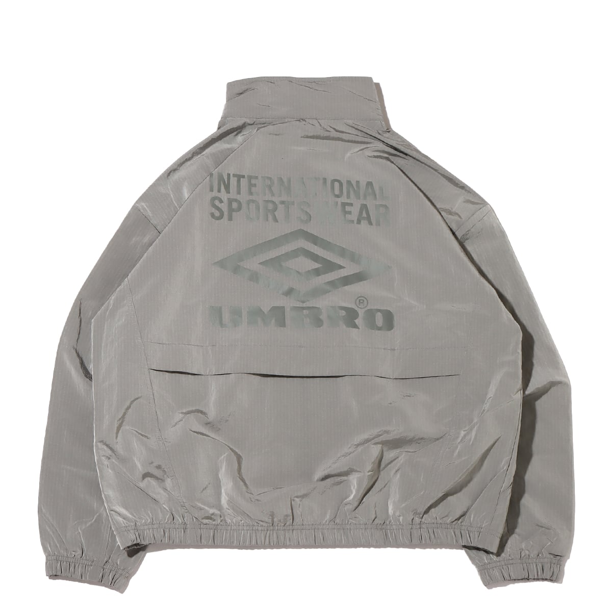 UMBRO NYLONMETAL COLLAR JACKET WHITE/GRAY 22HO-I（アンブロ