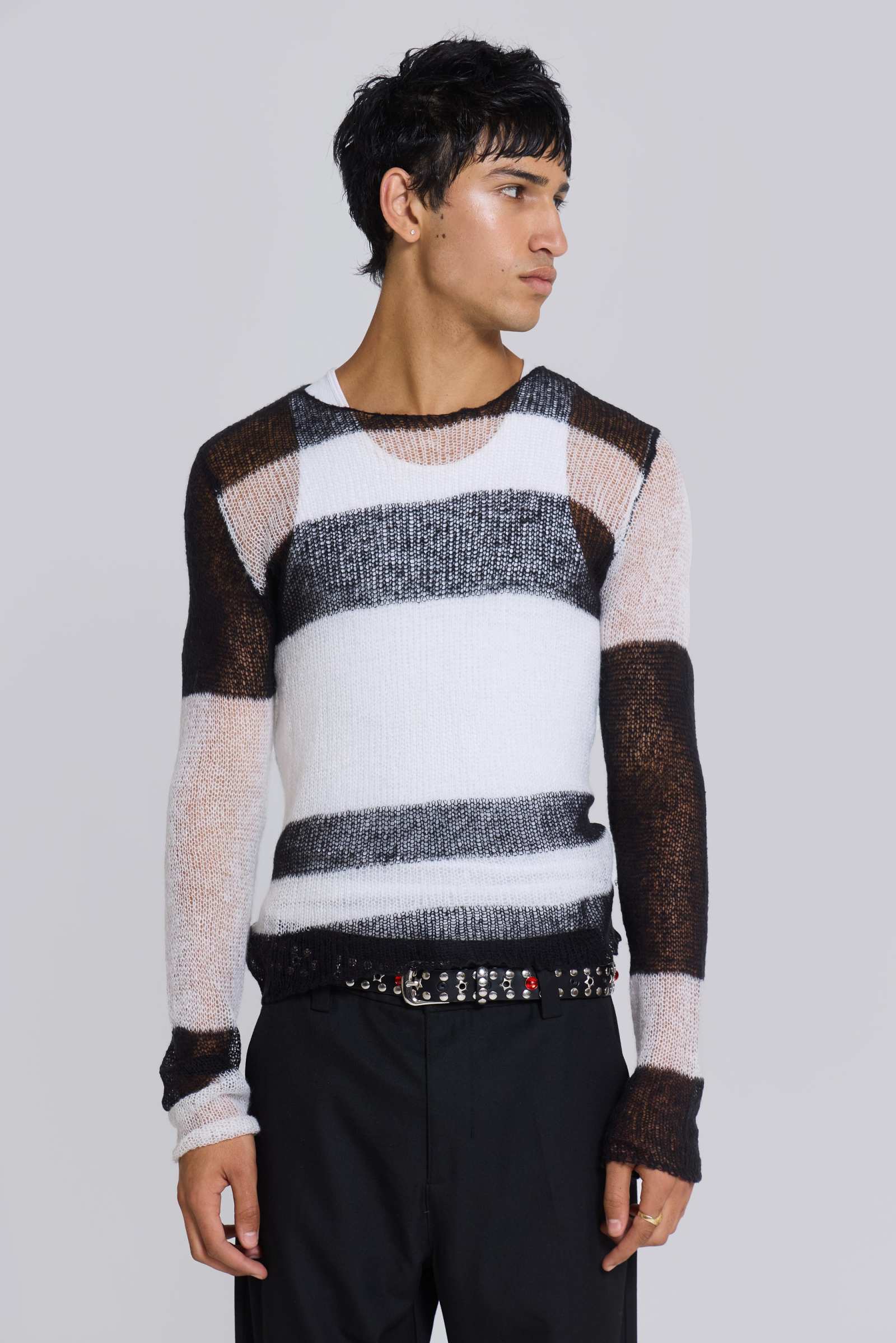 Band Knitted Jumper | Jaded Man