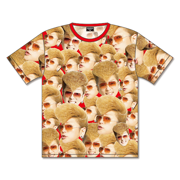 綾小路 翔 復帰記念 顔だらけTシャツ「Hey!! Hey!! Oh!! Tiny翔!! Hey