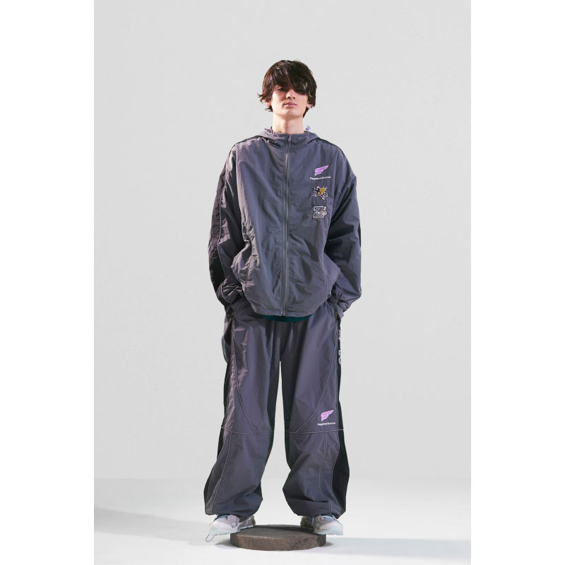 Nylon Jacket (Gray) - ZUTOMAYO MART