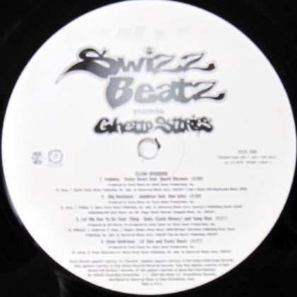 米12” Swizz Beatz Selected Tracks From Ghetto Stories