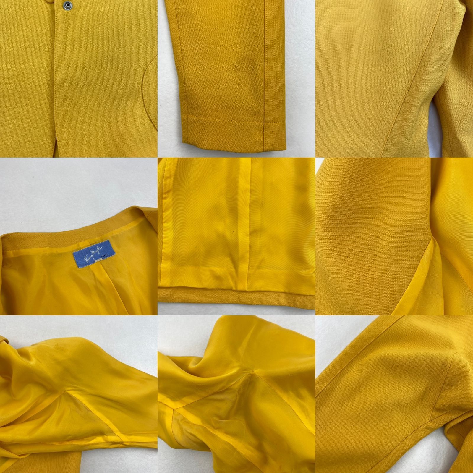 Thierry Mugler スーツ 希少レア ティエリーミュグレー セットアップ