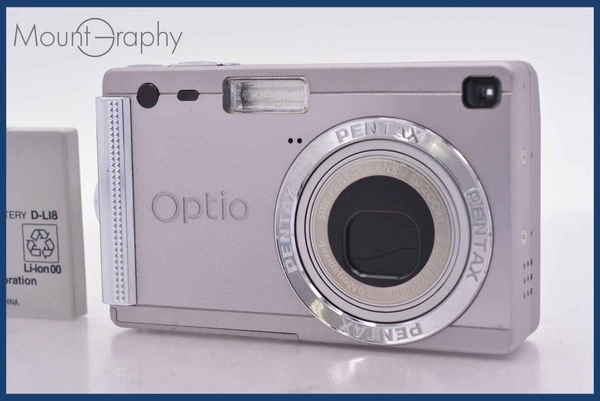 ☆良品☆ ペンタックス PENTAX Optio S5i 3x バッテリー付属 ☆完動