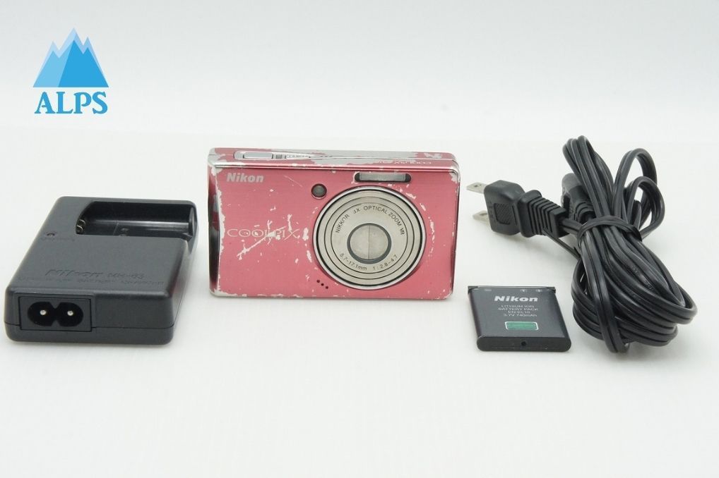 Nikon COOLPIX S510 デジタルカメラ ラズベリーレッド Nikon COOLPIX