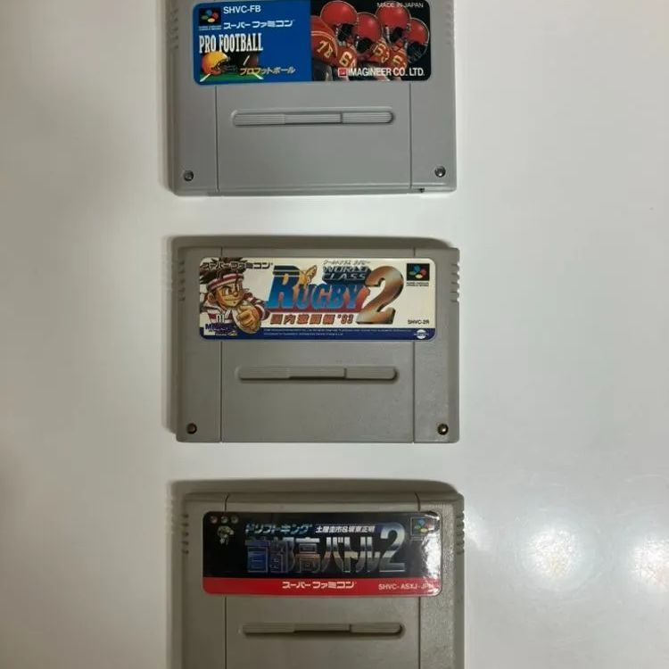 スーパーファミコン ソフト ゲームカセット まとめ売り 3点セット