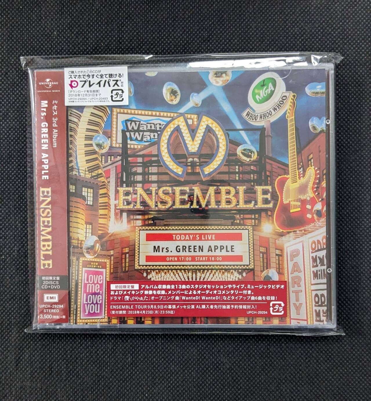 Mrs.GREEN APPLE ENSEMBLE 初回限定盤 CD -- - メルカリ