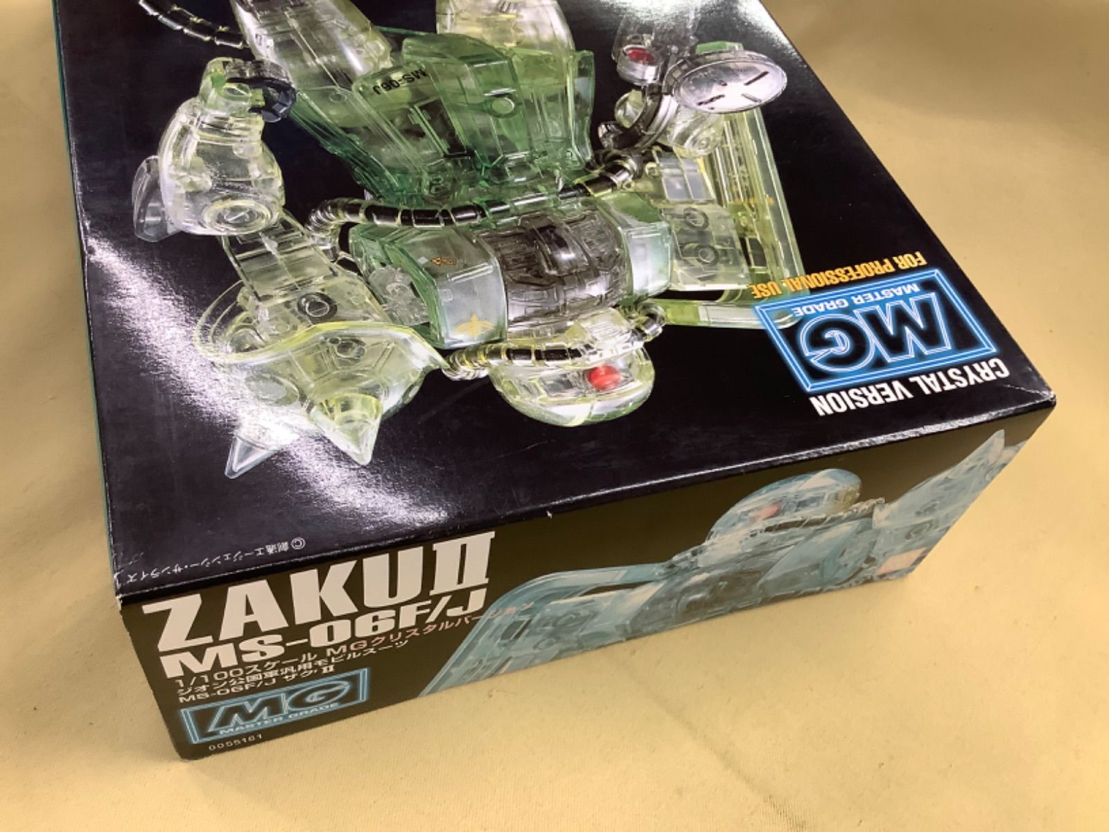 MG 1/100 MS-06F/J ザクⅡ クリスタルバージョン - メルカリ