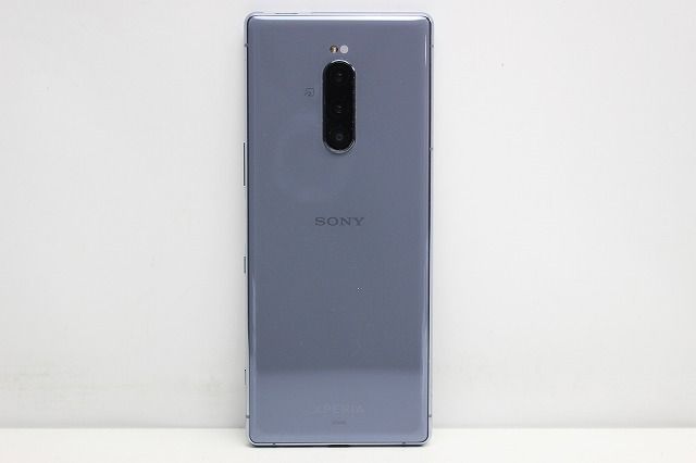 スマートフォン 本体 Xperia 1 SOV40 SONY au SIMロック解除済み SIM