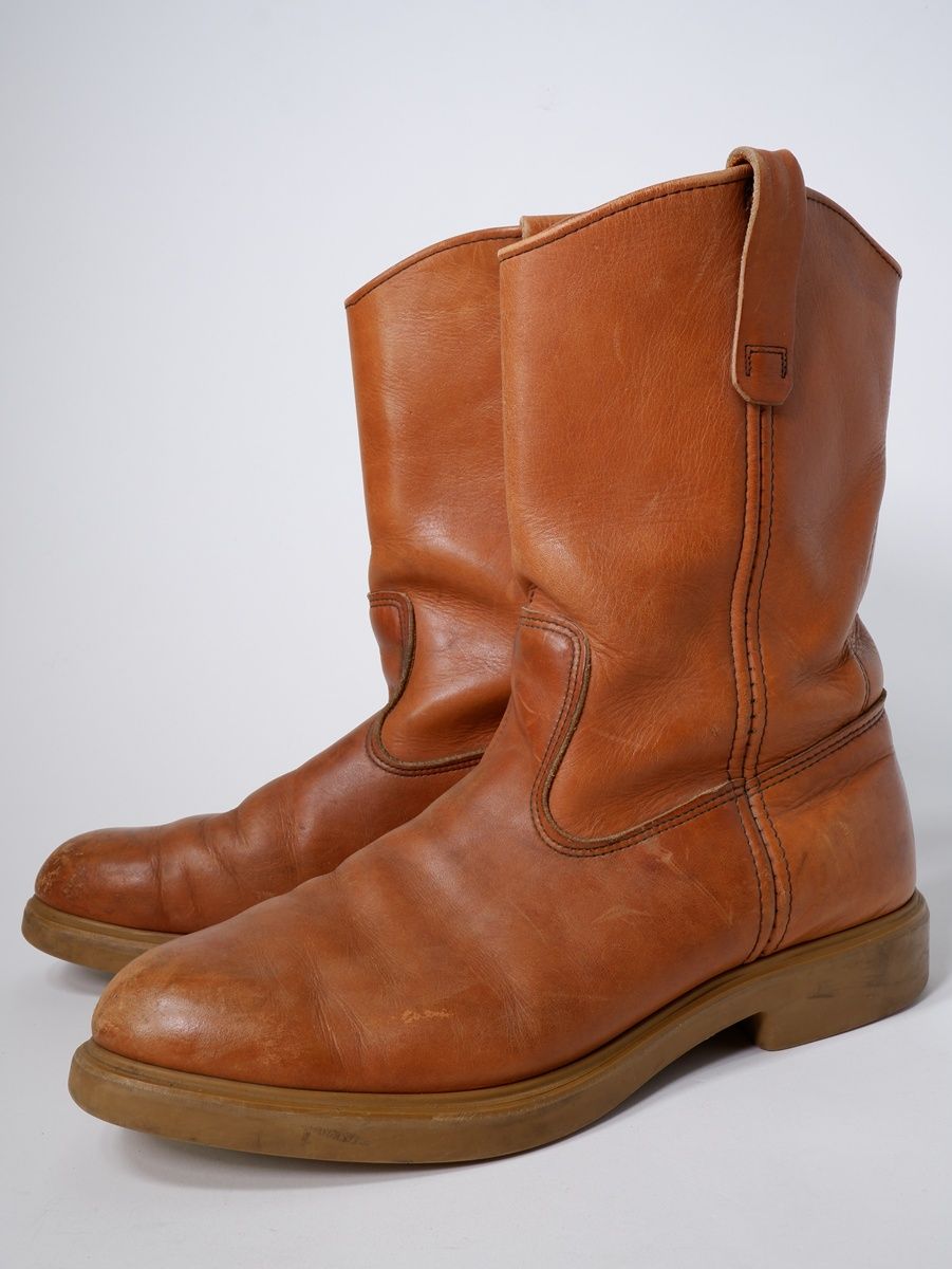 REDWINGレッドウイング 90年製造 プリントタグ 縦羽タグ ペコスブーツ